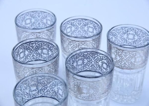 Verres à thé Prestige impérial argenté - Image 3
